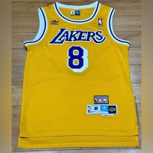 Adidas Hardwood Classics 2016 Los Angeles Lakers #8 Kobe Bryant NBA Jersey Men M